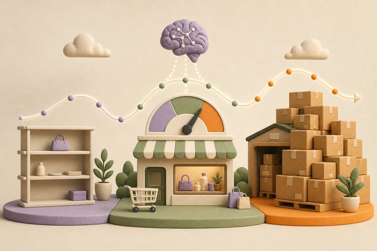 AI inventory forecasting for e-commerce: reduce stockouts without guessing