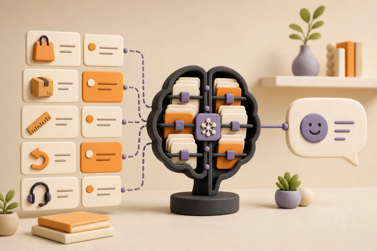 How to build an AI-ready knowledge base for e-commerce support