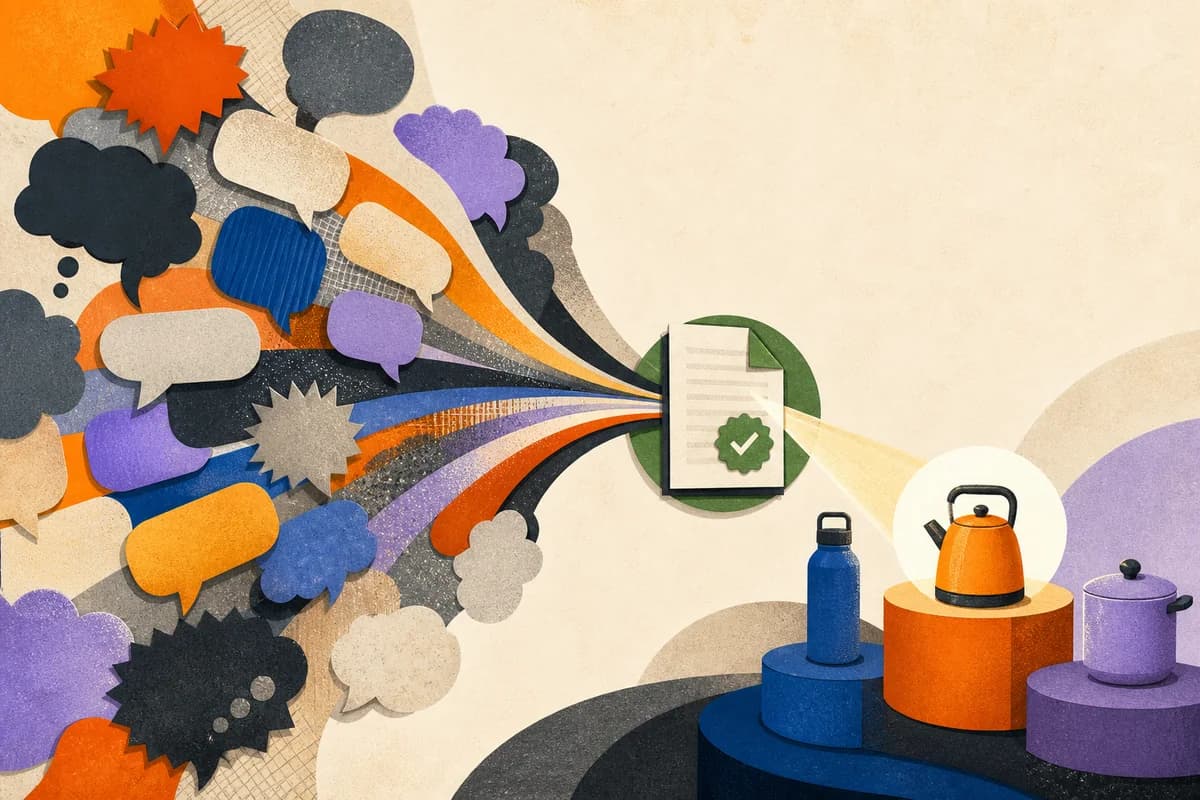 Product Q&A for AI shopping: turn customer questions into useful data